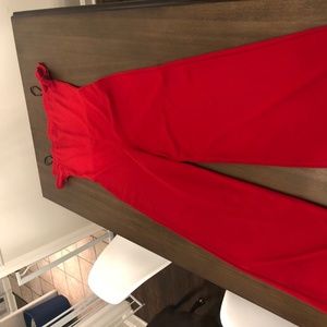 Red Lulus Jumpsuit - this season - like new